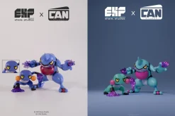 1/20 Scale World Zukan Evolution of Croagunk Set - Pokemon Resin Statue - EXP Share Studios
