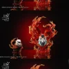 1/20 Scale World Zukan Evolution of Volcarona Set - Pokemon Statue - YueZhiShi Studio
