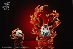 1/20 Scale World Zukan Evolution of Volcarona Set - Pokemon Statue - YueZhiShi Studio