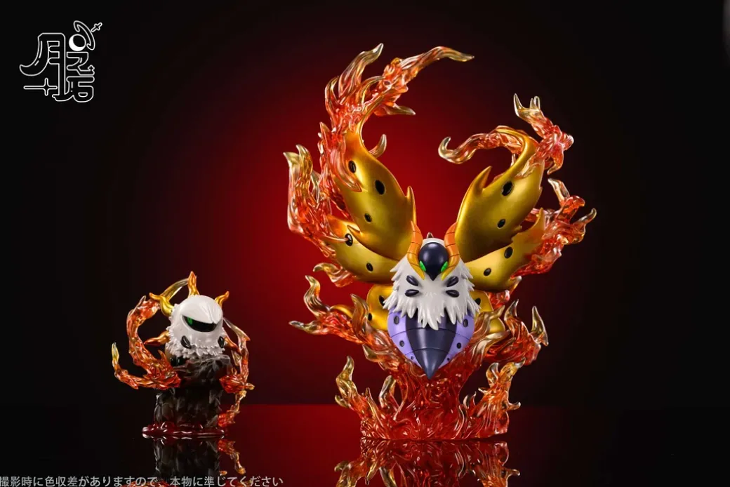 1/20 Scale World Zukan Evolution of Volcarona Set - Pokemon Statue - YueZhiShi Studio