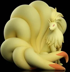 1/20 Scale World Zukan Evolution of Ninetales Set & Komala - Pokemon Resin Statue - Wonder Studio