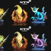 1/20 Scale World Zukan Evolution of Eevee - Pokemon Resin Statue - STS Studio