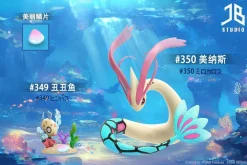 1/20 Scale World Zukan Evolution of Feebas Set - Pokemon Resin Statue - JB Studio
