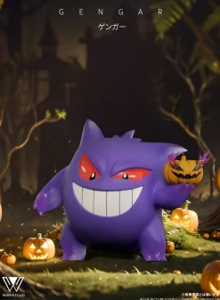 1/20 Scale World Zukan Gengar - Pokemon Statue - Wonder Studio
