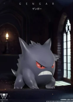 1/20 Scale World Zukan Gengar - Pokemon Statue - Wonder Studio