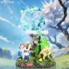 1/20 Scale World Zukan Glaceon & Sylveon & Leafeon - Pokemon Resin Statue - XO Studio