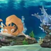 1/20 Scale World Zukan Goldeen Set & Kingler Set & Vaporeon & Psyduck Set - Pokemon Resin Statue - VS Studio