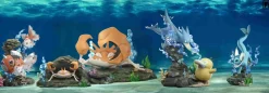 1/20 Scale World Zukan Goldeen Set & Kingler Set & Vaporeon & Psyduck Set - Pokemon Resin Statue - VS Studio