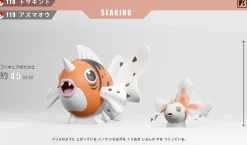 1/20 Scale World Zukan Goldeen Set & Kingler Set & Vaporeon & Psyduck Set - Pokemon Resin Statue - VS Studio
