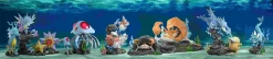 1/20 Scale World Zukan Goldeen Set & Kingler Set & Vaporeon & Psyduck Set - Pokemon Resin Statue - VS Studio