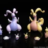 1/20 Scale World Zukan Goodra Family - Pokemon Resin Statue - JB Studio