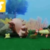 1/20 Scale World Zukan Greedent & Milcery & Barraskewda - Pokemon Resin Statue - FLF Studio