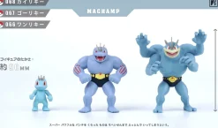 1/20 Scale World Zukan Groudon & Evolution of Machamp Set - Pokemon Resin Statue - VS Studio