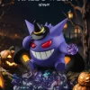 1/20 Scale World Zukan Halloween Limited Gengar - Pokemon Resin Statue - Red Studio