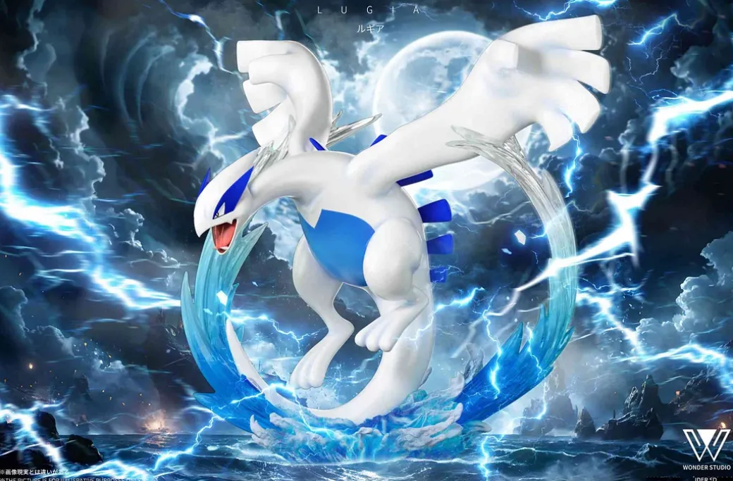 1/20 Scale World Zukan Ho-Oh & Lugia - Pokemon Resin Statue - Wonder Studio