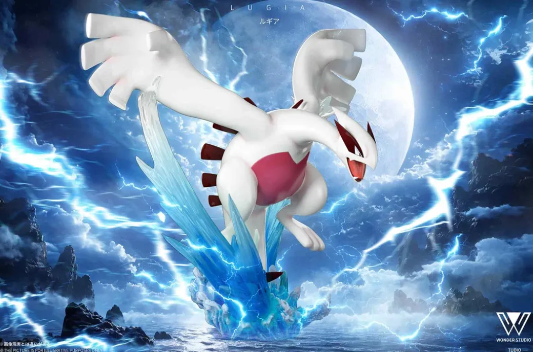 1/20 Scale World Zukan Ho-Oh & Lugia - Pokemon Resin Statue - Wonder Studio