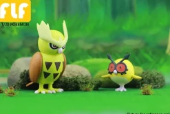 1/20 Scale World Zukan Hoothoot & Noctowl - Pokemon Resin Statue - FLF Studio