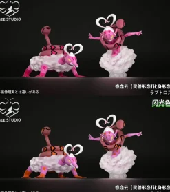 1/20 Scale World Zukan Incarnate Forme & Therian Forme Enamorus - Pokemon Statue - Bee Studio
