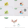 1/20 Scale World Zukan Jolteon, Goldeen Set & Surskit Set - Pokemon Statue - SK Studios