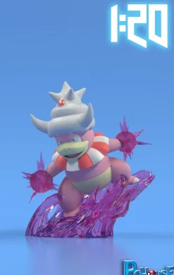 1/20 Scale World Zukan Kanto & Galarian Region Slowpoke Family - Pokemon Resin Statue - PCHouse Studios
