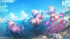 1/20 Scale World Zukan Kanto & Galarian Region Slowpoke Family - Pokemon Resin Statue - PCHouse Studios