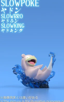 1/20 Scale World Zukan Kanto & Galarian Region Slowpoke Family - Pokemon Resin Statue - PCHouse Studios