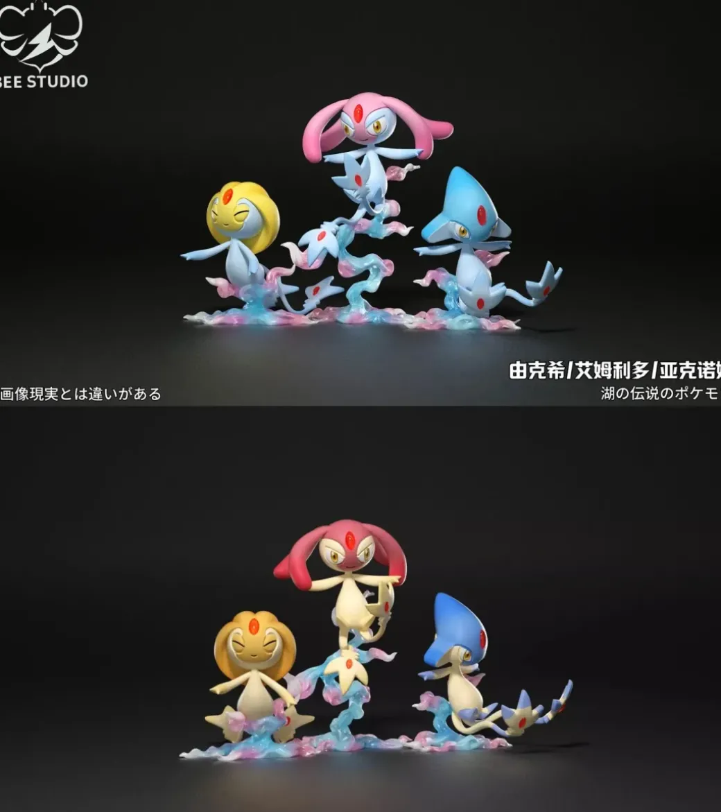 1/20 Scale World Zukan Lake Guardians - Pokemon Statue - Bee Studio