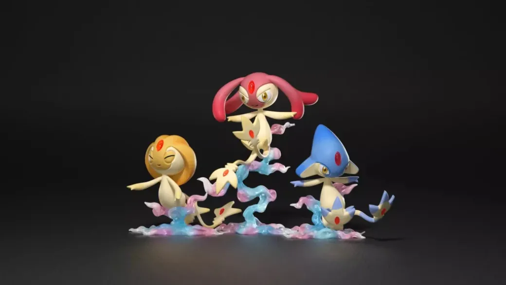 1/20 Scale World Zukan Lake Guardians - Pokemon Statue - Bee Studio