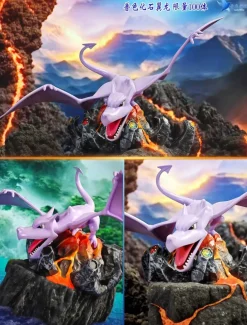1/20 Scale World Zukan Lance & Aerodactyl & Dragonair & Gyarados - Pokemon Resin Statue - QN Studios