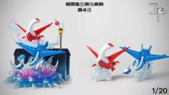 1/20 Scale World Zukan Latias & Latios - Pokemon Resin Statue - JP Studio