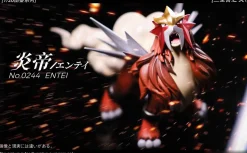1/20 Scale World Zukan Legendary Beasts Series 001 Entei - Pokemon Resin Statue - Wang Wang Studio