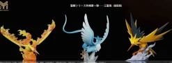 1/20 Scale World Zukan Legendary Birds - Pokemon Resin Statue - My-Studio