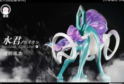 1/20 Scale World Zukan Legendary Beasts Series 003 Suicune - Pokemon Resin Statue - Wang Wang Studio
