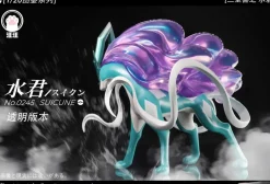 1/20 Scale World Zukan Legendary Beasts Series 003 Suicune - Pokemon Resin Statue - Wang Wang Studio