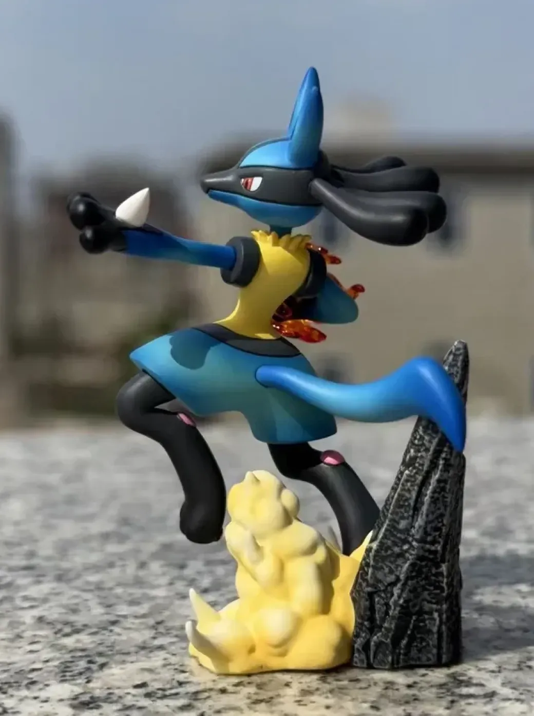 1/20 Scale World Zukan Lucario - Pokemon Statue - LY Studio