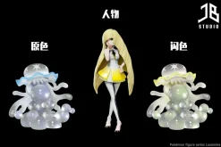 1/20 Scale World Zukan Lusamine & Nihilego - Pokemon Statue - JB Studio