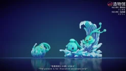 1/20 Scale World Zukan Manaphy & Phione - Pokemon Statue - ZaoWuGuan Studio