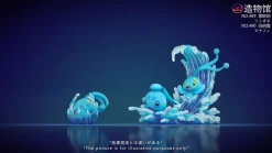 1/20 Scale World Zukan Manaphy & Phione - Pokemon Statue - ZaoWuGuan Studio