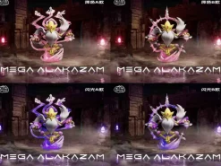 1/20 Scale World Zukan Mega Alakazam - Pokemon Resin Statue - Pokemon Studio