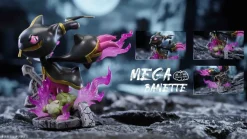 1/20 Scale World Zukan Mega Banette - Pokemon Resin Statue - Pokemon Studio