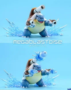 1/20 Scale World Zukan Mega Blastoise & Mega Venusaur - Pokemon Resin Statue - MG Studios