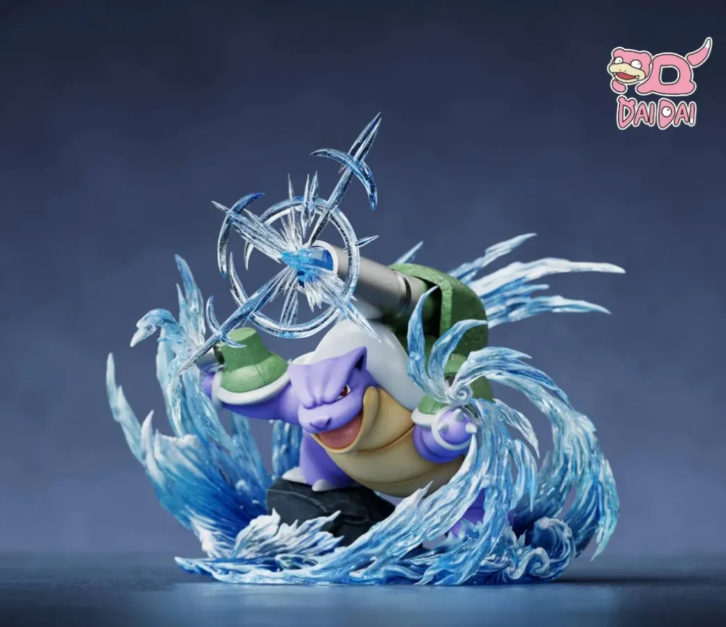 1/20 Scale World Zukan Mega Blastoise - Pokemon Statue - DaiDai Studio