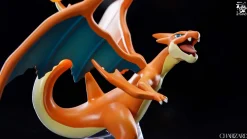 1/20 Scale World Zukan Mega Charizard Y - Pokemon Resin Statue - Yun Meng Studio