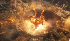 1/20 Scale World Zukan Mega Charizard Y - Pokemon Resin Statue - Yun Meng Studio