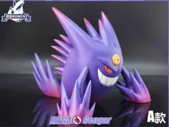 1/20 Scale World Zukan Mega Gengar - Pokemon Resin Statue - Tujian MOMENT Studios