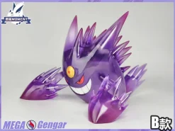1/20 Scale World Zukan Mega Gengar - Pokemon Resin Statue - Tujian MOMENT Studios