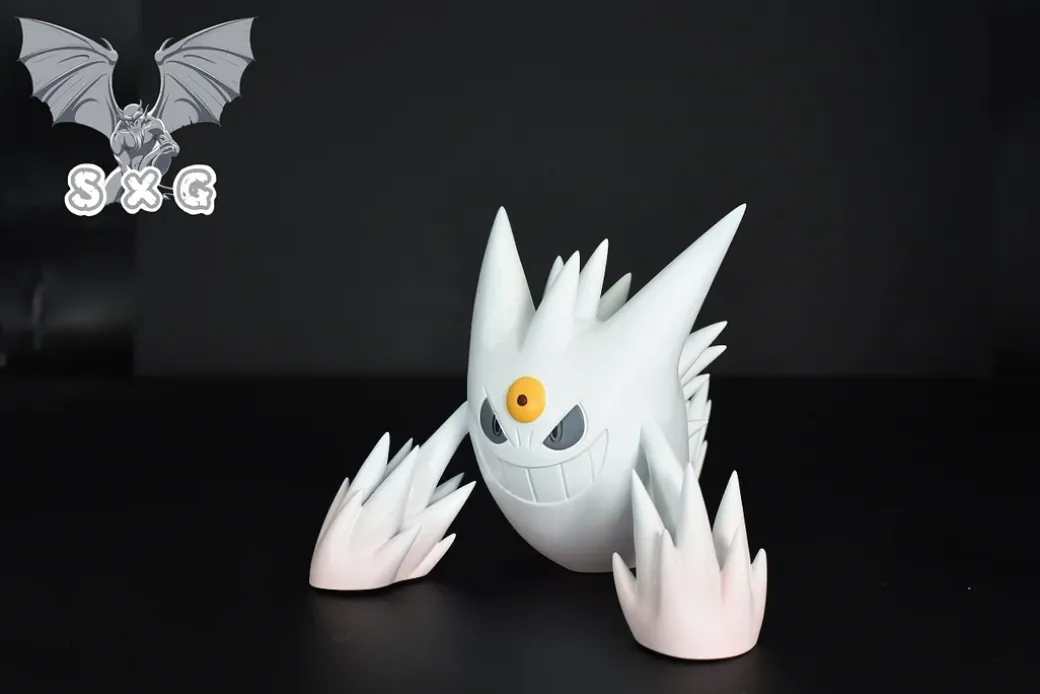 1/20 Scale World Zukan Mega Gengar & Mega Gyarados - Pokemon Resin Statue - SXG Studios