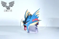 1/20 Scale World Zukan Mega Gengar & Mega Gyarados - Pokemon Resin Statue - SXG Studios