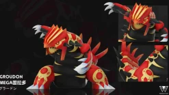 1/20 Scale World Zukan Mega Rayquaza & Primal Kyogre & Primal Groudon - Pokemon Resin Statue - Wonder Studio