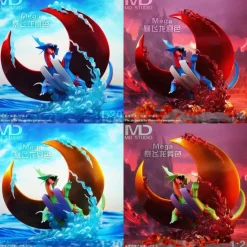 1/20 Scale World Zukan Mega Salamence - Pokemon Resin Statue - MD-Studio